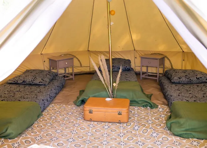 Le Repere Du Pin Sec - Glamping & Surfcamp Campingplatz *